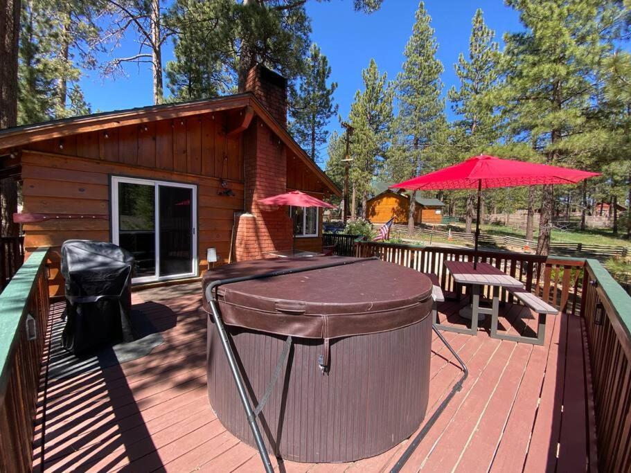 Willa so cozy LAZYBEARTIME private HOTTUB Big Bear Lake Zewnętrze zdjęcie